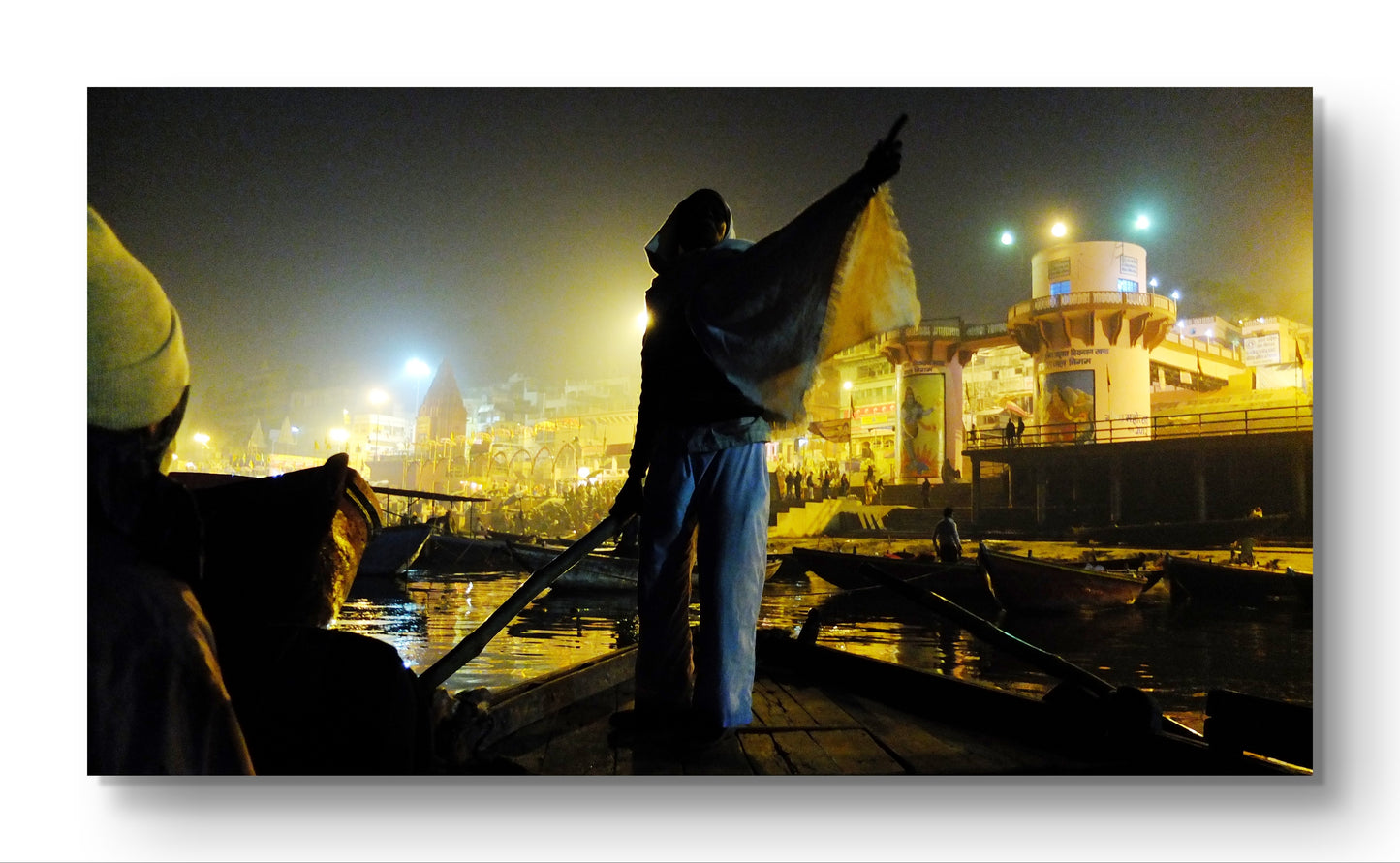 #PRINT - "Man On Ganges"