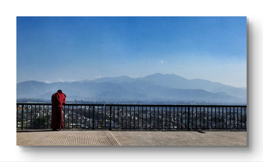 #PRINT - "Monk in Kathmandu"